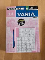Puzzeltijd Varia groot niveau 4-5, Ophalen of Verzenden, Nieuw, Puzzelboek