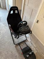 Playseat Challenge + Logitech G29 stuur + pedalen, Ophalen of Verzenden, Zo goed als nieuw, Stuurtje of Sportattribuut