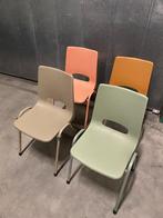 NIEUWE! set van 4 hippe eetkamerstoelen (4 kleuren), Huis en Inrichting, Nieuw, Vijf, Zes of meer stoelen, Kunststof, Ophalen