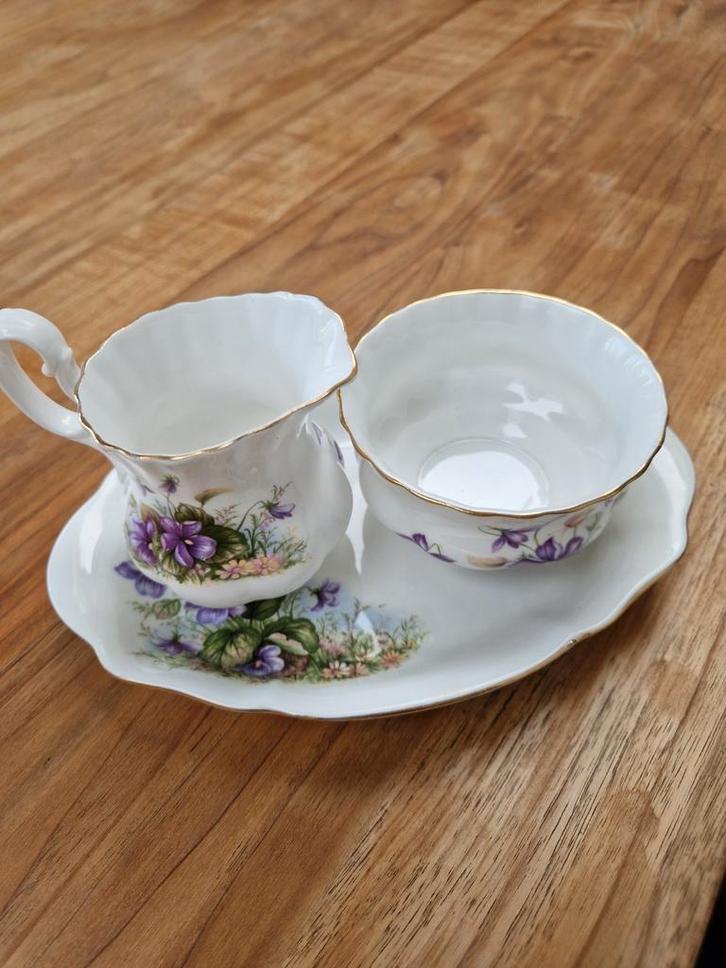 Richmond Bone China Roomstel - Engels Porselein, Huis en Inrichting, Keuken | Servies, Gebruikt, Overige typen, Overige stijlen