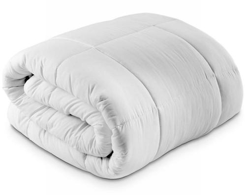 Kinder Dekbed 120 x 150 cm - Enkel, Kinderen en Baby's, Kinderkamer | Beddengoed, Nieuw, Deken of Dekbed, Wit, Jongetje of Meisje