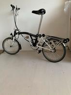 Brompton vouwfiets - Zwart, Gebruikt, Brompton, 16 tot 18 inch, Versnellingen