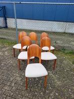 Ole Wanscher voor PJ Denmark - Set van 6 - mid century, Huis en Inrichting, Ophalen, Zo goed als nieuw