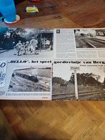 Artikel o Bello speelgoedtreintje van Bergen 1954, Ophalen of Verzenden, 1940 tot 1960, Knipsel(s)