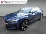 Polestar 2 Long Range 78 KWh Battery SOH 96.75%, 12 maanden, Stof, Gebruikt, Zwart