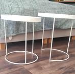 Bijzettafel, Minder dan 55 cm, Gebruikt, Rond, Hout