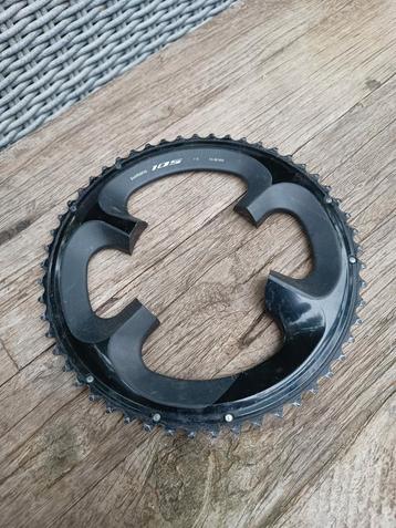 Shimano 105 Buitenblad 53T zeer goede staat. beschikbaar voor biedingen