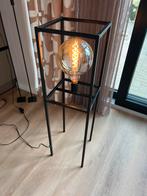 Industriële staande vloer lamp incl lichtbron, Huis en Inrichting, Lampen | Vloerlampen, Ophalen, Zo goed als nieuw