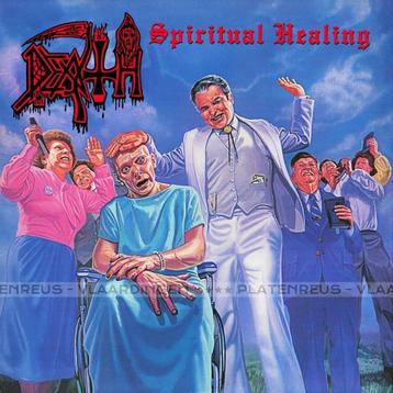 LP Death – Spiritual Healing * Nieuw * Butterfly Splatter  beschikbaar voor biedingen