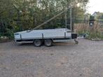 Kuiphuis Tandem Aanhanger - Hogedruk, Rijplaten, Kenteken, Auto diversen, Aanhangers en Bagagewagens, Ophalen, Gebruikt
