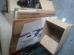 Circa 5 a 6 verhuisdozen, Ophalen, Gebruikt, Doos, 35 tot 50 cm