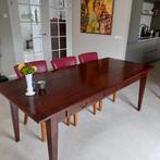 eettafel, Huis en Inrichting, Tafels | Eettafels, Ophalen, Gebruikt, 200 cm of meer, 50 tot 100 cm