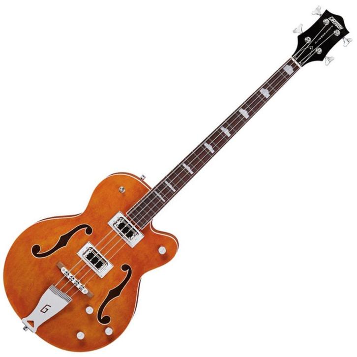 Gretsch G5440LSB Electromatic Hollowbody Long Scale Bass, Muziek en Instrumenten, Snaarinstrumenten | Gitaren | Bas, Zo goed als nieuw