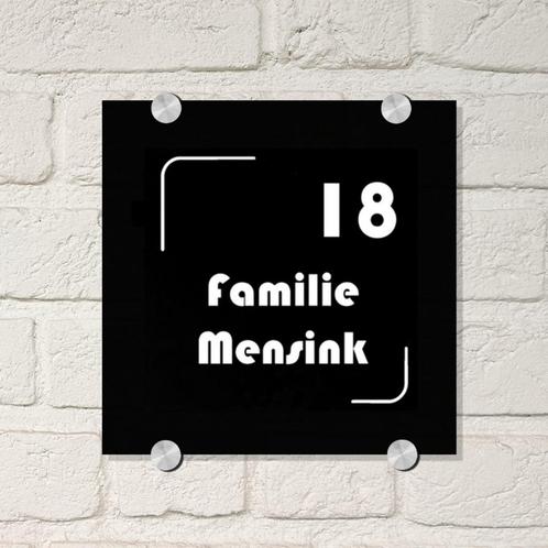 Cadeutip? Deurbordje modern, Huis en Inrichting, Woonaccessoires | Tekstborden en Spreuken, Nieuw, Ophalen of Verzenden