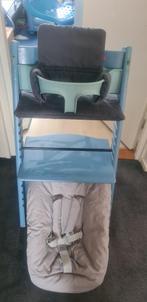 Complete stokke tripp trapp kinderstoel, Kinderen en Baby's, Kinderstoelen, Ophalen, Gebruikt, Meegroeistoel, Stoelverkleiner
