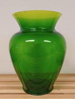 Bohem / Boheemse vaas - groen, Ophalen of Verzenden