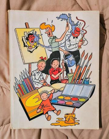 Groot vintage kleurboek van Suske en Wiske  beschikbaar voor biedingen