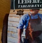 Leren BBQ Schort - Stoer en Praktisch!, Ophalen of Verzenden, Nieuw