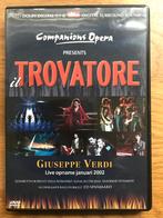 DVD Verdi Trovatore Companions Opera live 2002, Alle leeftijden, Ophalen of Verzenden, Zo goed als nieuw, Muziek en Concerten