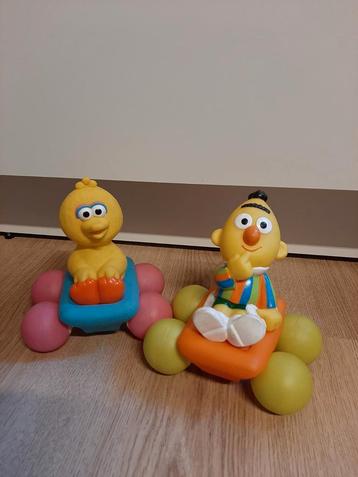 Sesamstraat Neef jan en Bert wagentjes beschikbaar voor biedingen