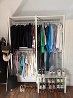 IKEA Kledingkast wit 165x55x217 cm, Huis en Inrichting, Kasten | Kledingkasten, Ophalen of Verzenden, Zo goed als nieuw, 50 tot 75 cm