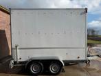 Verdonk gesloten tandemasser met laadklep., Auto diversen, Aanhangers en Bagagewagens, Ophalen, Gebruikt