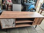 Tv meubel, 100 tot 150 cm, Ophalen of Verzenden, Zo goed als nieuw, Minder dan 100 cm