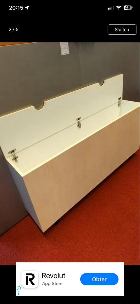 Hoofdeinde met opbergruimte Multifunctionele Opbergkist/Kast, Huis en Inrichting, Kasten | Dressoirs, Gebruikt, 100 tot 150 cm