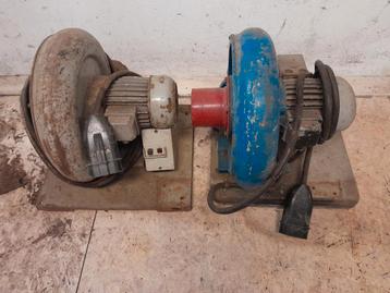 2 afzuiging ventilator motor 380v Landbouw Agrarisch vee IHC beschikbaar voor biedingen