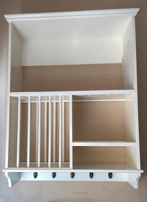 Brocante Bordenrek voor aan de wand, Huis en Inrichting, Kasten | Wandmeubels, Zo goed als nieuw, Minder dan 100 cm, Minder dan 150 cm