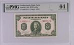 UNC biljet 1 gulden 1943, muntbiljet Wilhelmina | PMG 64, Postzegels en Munten, Bankbiljetten | Nederland, Ophalen of Verzenden