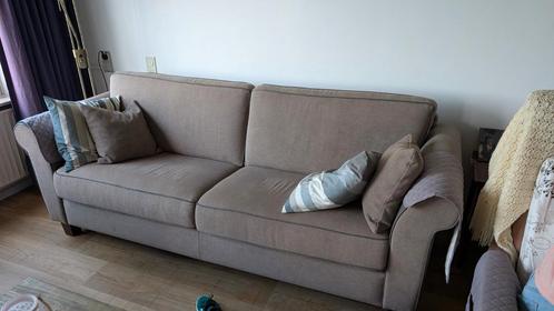 Tweeënhalfzits bank en losse fauteuil - gratis op te halen, Huis en Inrichting, Banken | Bankstellen, Gebruikt, Rechte bank, Driepersoons