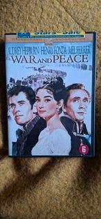 War and Peace Audrey Hepburn Henry Fonda, Ophalen of Verzenden, 1960 tot 1980, Zo goed als nieuw, Overige genres
