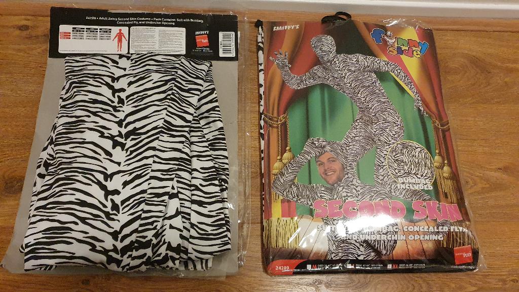 2x Morphsuit Maat XL, Ophalen of Verzenden, Zo goed als nieuw, Kostuum, Carnaval