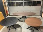 Diverse Eetkamer tafels merk Starfurn met stalen poot, Ophalen, Zo goed als nieuw, Rond, 100 tot 150 cm