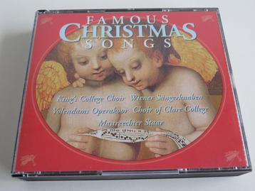 dubbel cd (2CD) Famous christmas songs beschikbaar voor biedingen