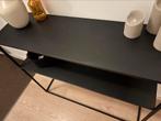Industriële side tabel, Huis en Inrichting, Tafels | Sidetables, Ophalen, 100 tot 150 cm, Zo goed als nieuw, 25 tot 50 cm