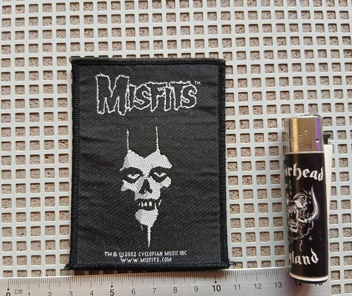 Misfits vintage 2002 face of fear patch 4, Verzamelen, Muziek, Artiesten en Beroemdheden, Nieuw, Kleding, Verzenden