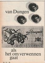 Retro reclame 1962 Van Dungen chocola iemand verwennen, Verzamelen, Retro, Verzenden, Overige typen