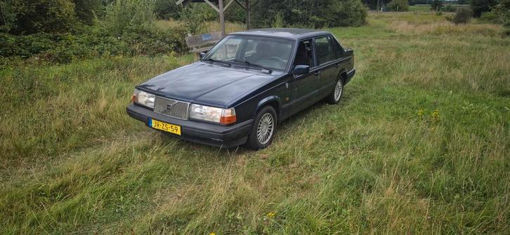 Volvo 940 2.3 I Polar AUT 1994 Blauw, Auto's, Volvo, Particulier, Benzine, Sedan, Automaat, Origineel Nederlands, Blauw, Achterwielaandrijving