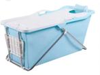Opvouwbad - Bath Bucket 2.0 - Blauw - Opvouwbaar bad, Huis en Inrichting, Ophalen, Gebruikt, Overige typen, 50 tot 100 cm