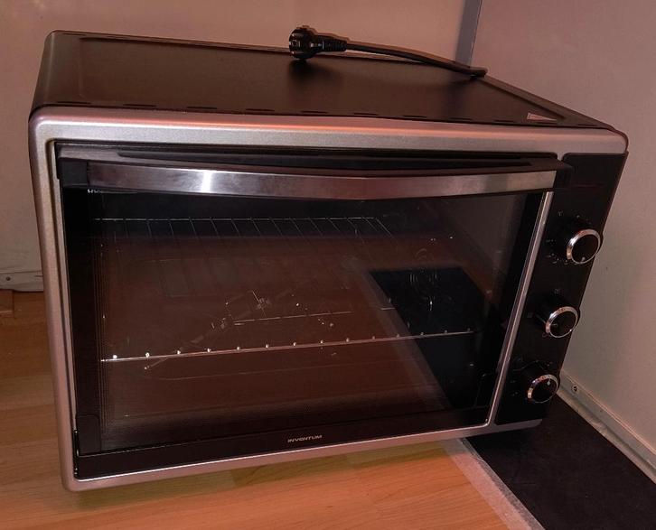Vrijstaand inventum heteluchtoven, Witgoed en Apparatuur, Ovens, Gebruikt, Vrijstaand, Oven met grill, Minder dan 45 cm, 45 tot 60 cm