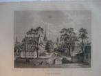 133 / Franeker  Staalgravure 1860, Antiek en Kunst, Ophalen of Verzenden