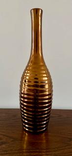 Bronskleurige vaas, Huis en Inrichting, Woonaccessoires | Vazen, Ophalen