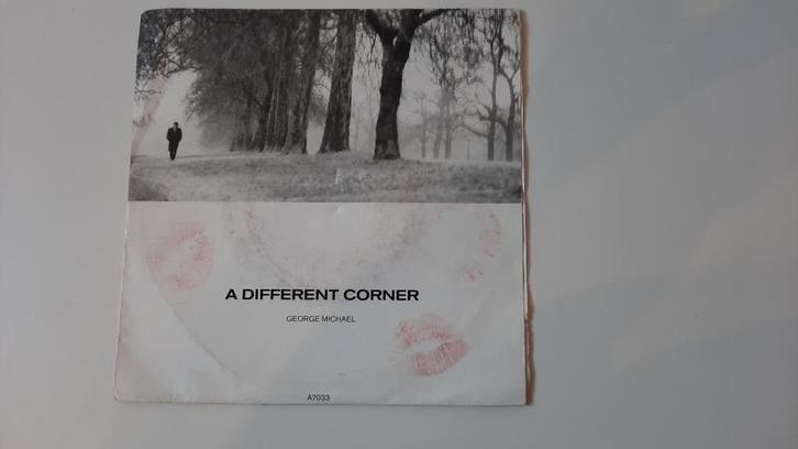 Vinyl Single George Michael A different corner 1986 Epic, Cd's en Dvd's, Vinyl | Pop, Zo goed als nieuw, 1980 tot 2000, Overige formaten