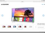 LG Smart TV, Full HD, witte. Live TV., LED, 50 Hz, Ophalen of Verzenden, Zo goed als nieuw