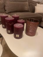 Rivièra Maison kaarsen set met decoratie, Ophalen, Overige materialen, Overige kleuren, Zo goed als nieuw