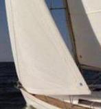 Fok met UV strook voor zeilboot van 42-48 voet, Watersport en Boten, Ophalen of Verzenden, Gebruikt, Tuigage en Masten, Zeilboot