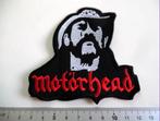 Motorhead nieuwe Lemmy shaped patch 144 embleem, Nieuw, Kleding, Verzenden