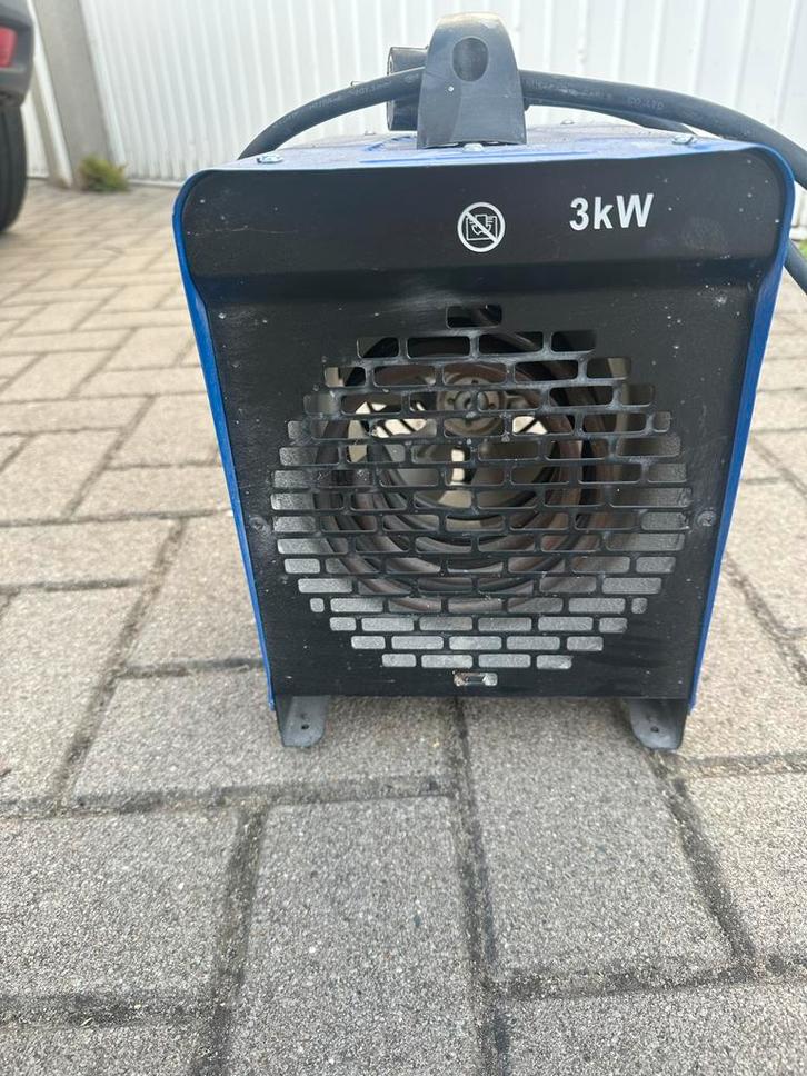 Bouwtec Elektrische Kachel 3kW, Doe-het-zelf en Verbouw, Verwarming en Radiatoren, Gebruikt, Kachel, 800 watt of meer, Minder dan 30 cm